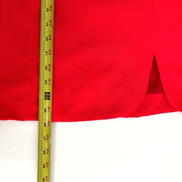 Amanda Uprichard x REVOLVE Edison Mini Dress in Crimson Size L - Picture 11 of 12